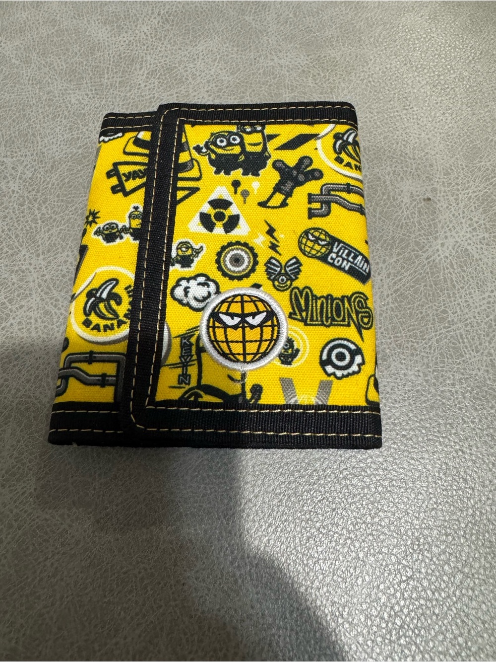 Minion villian Con Yellow and black Minions wallet
